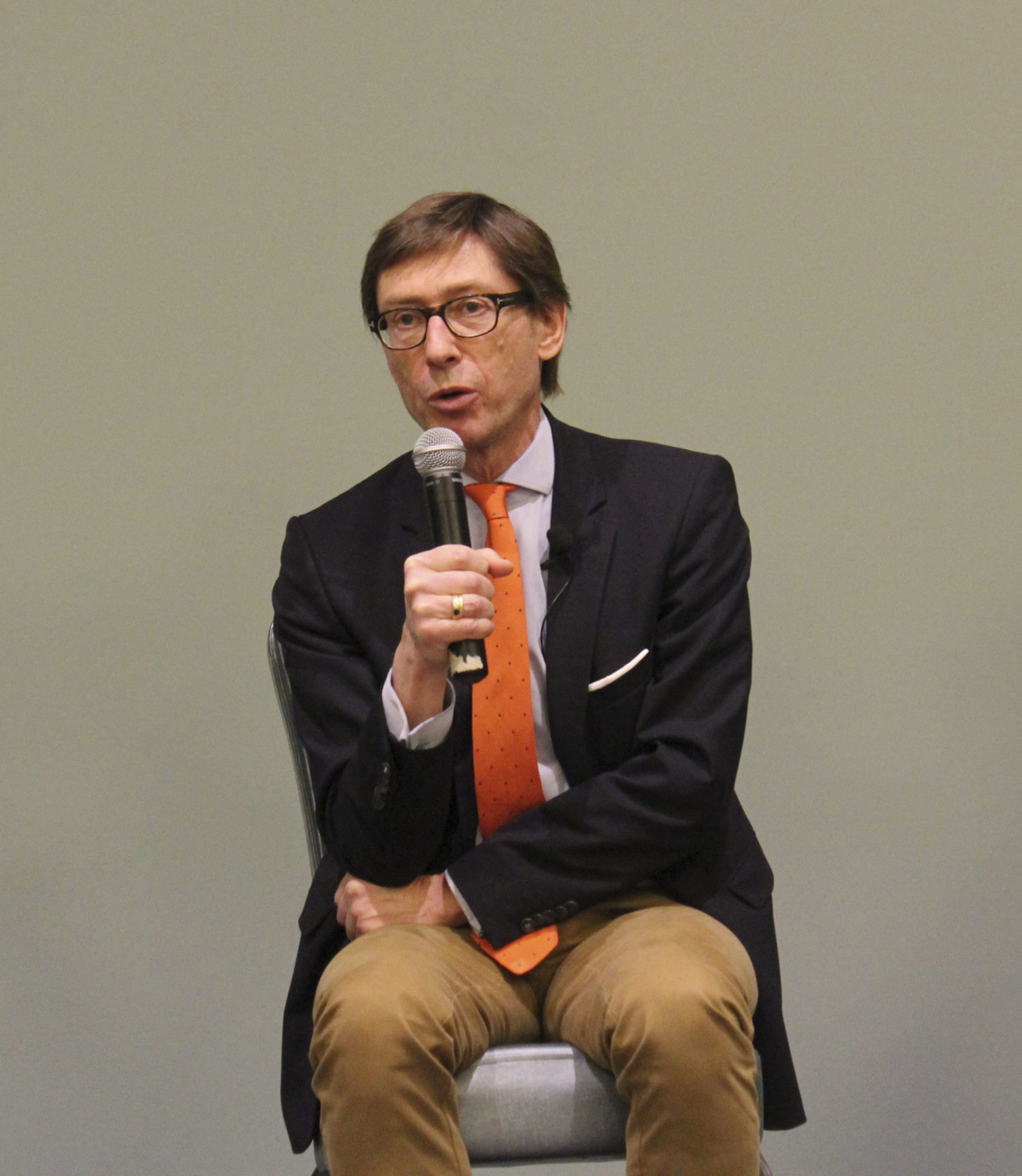 Ambassador Peter Wittig talks about how the West should approach Russia during the public event in Tampa, Florida 